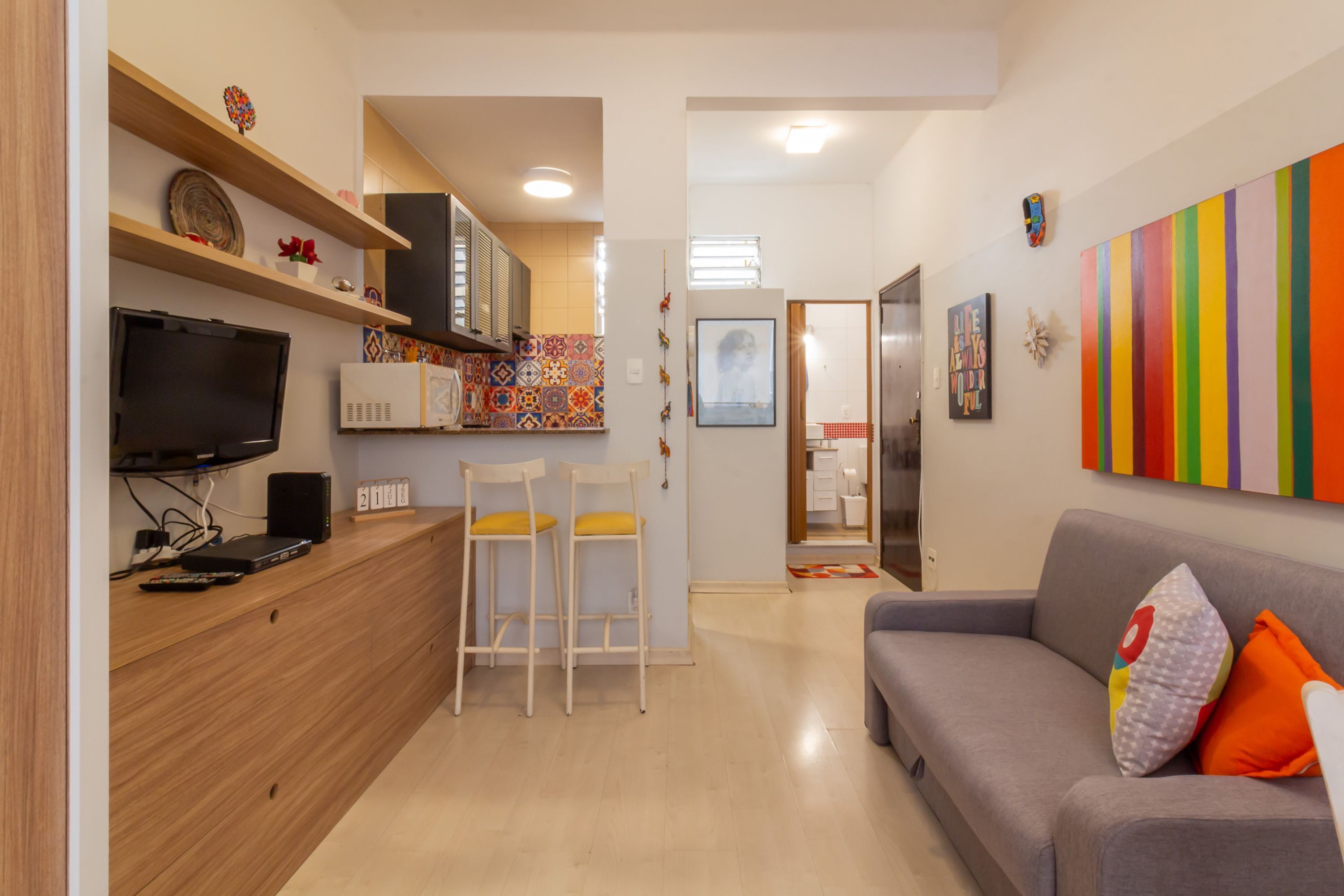 อพาร์ทเมนท์, สูบบุหรี่ได้ | 1 ห้องนอน