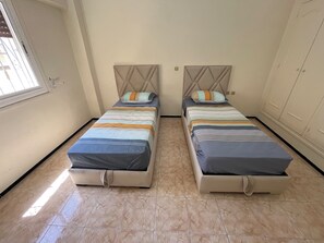 2 chambres, draps fournis