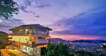 Experience the stunning Mountain view of the La Trinidad Valley landscape.