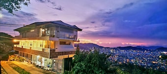 Experience the stunning Mountain view of the La Trinidad Valley landscape.