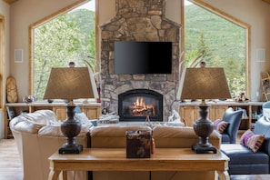 Casa, letti multipli, idromassaggio, vista montagna (Maison de Neige) | Interni