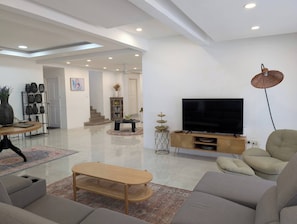 Bungalow, 6 Bedrooms, Accessible, Smoking | Living room - Luxury Tropical Bungalow in Damansara Golden Core (Kuala Lumpur)