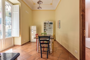 Apartment, Multiple Beds, Balcony | Private kitchen