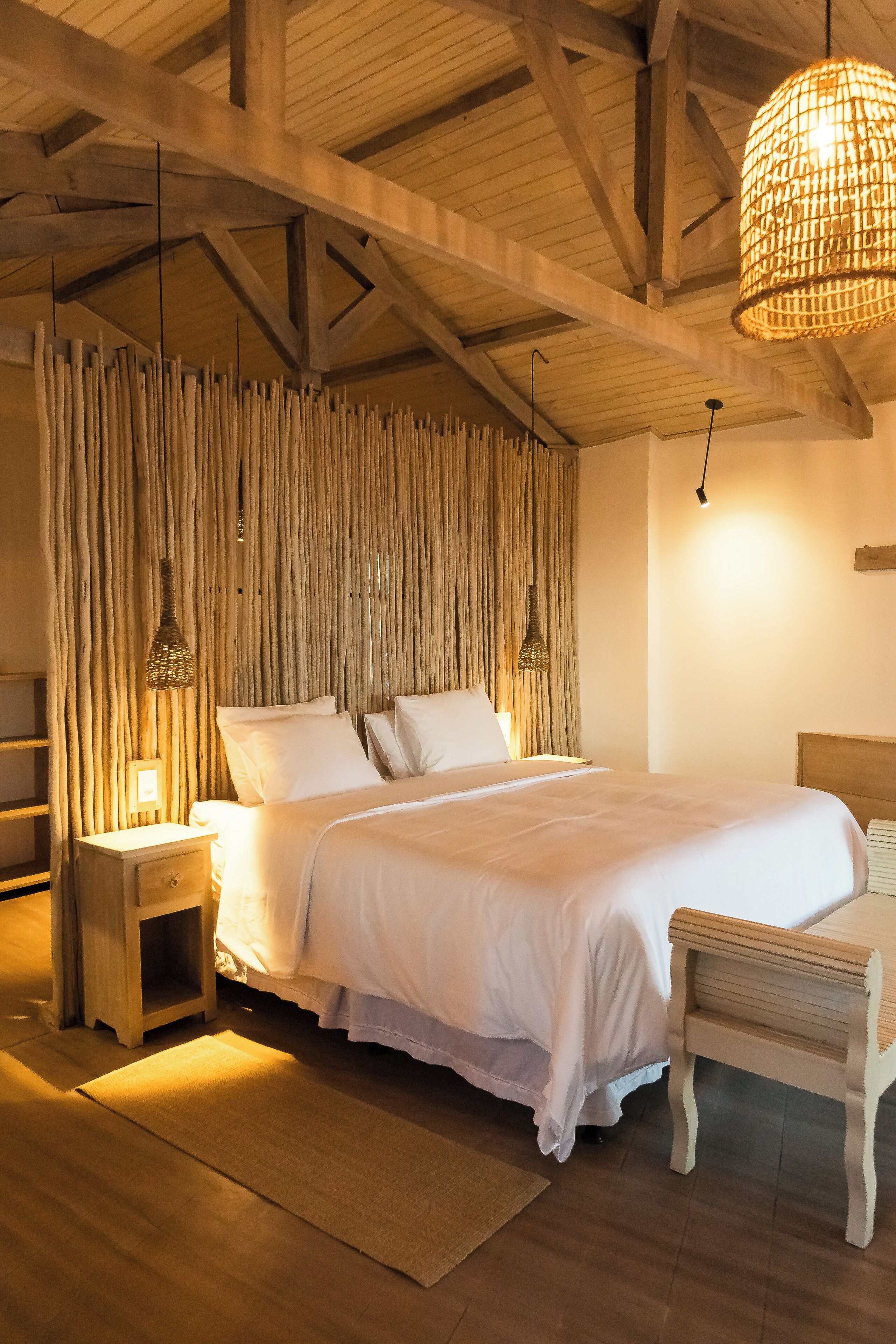 奢华双人房, 海景 | 高档床上用品、加厚床垫、迷你吧、免费 WiFi