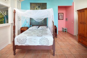 2 bedrooms, iron/ironing board, travel cot, free WiFi - Villa La Louisiane (Deshaies)