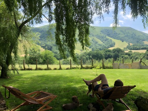 Gästezimmer 'Hocha' mit privatem Garten und WLAN
