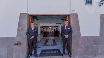 Fassade der Unterkunft