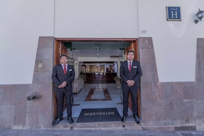 Façade de l’hébergement