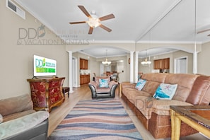 Living area - Legacy Tower II 903 Overlooking the Beautiful Gulf! (Gulfport)