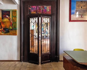 Détail de l’intérieur