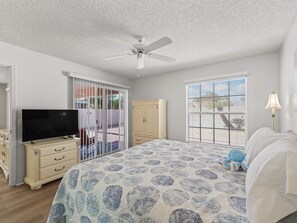 2 bedrooms, iron/ironing board, internet, bed sheets