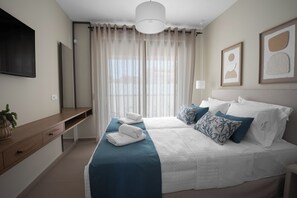 4 bedrooms, in-room safe, iron/ironing board, travel crib