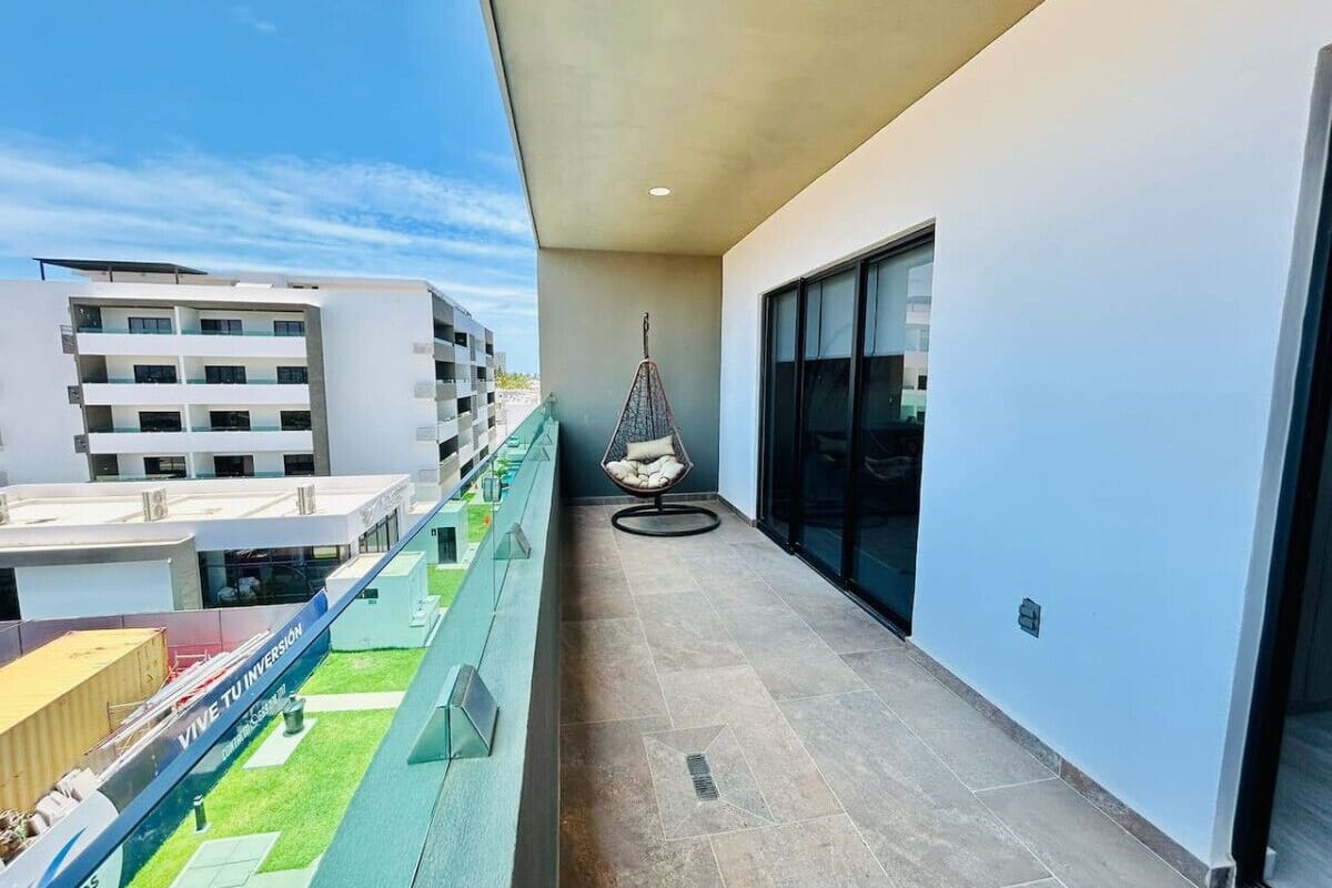 Modern apartment with pool near the beach tower 2 | Terraço/pátio