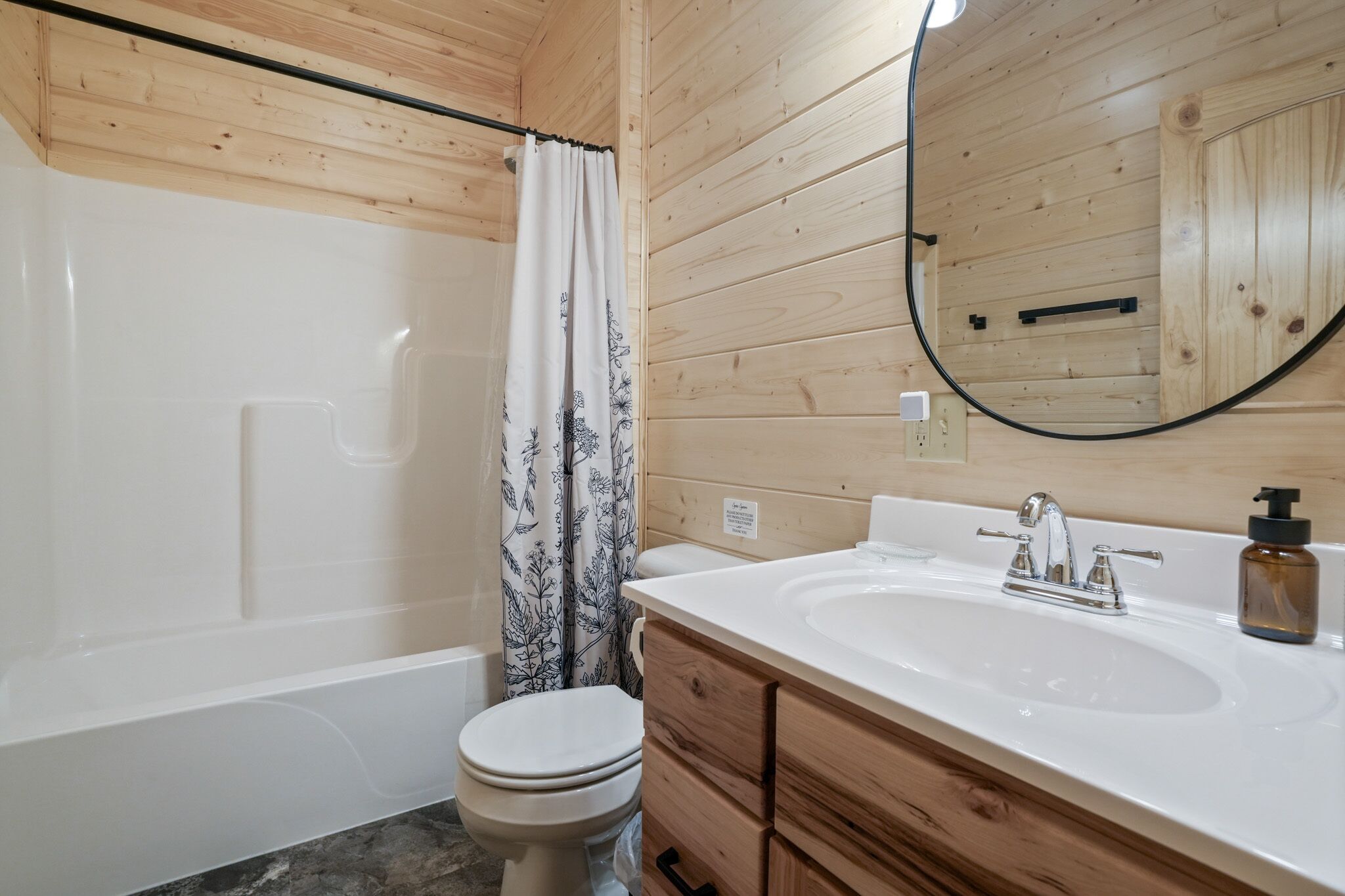 Shower, towels, soap, shampoo