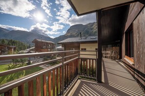 Appartement, balcon, vue montagne | Terrasse/Patio