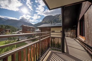Appartement, balcon, vue montagne | Terrasse/Patio
