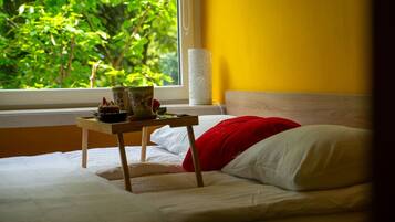 1 soverom, skrivebord, strykejern/-brett og wi-fi (inkludert)