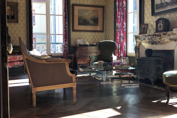 Sala de estar en el lobby