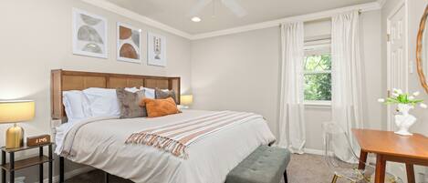 1 Schlafzimmer, Schreibtisch, Bügeleisen/Bügelbrett, WLAN