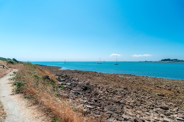 Tæt på stranden
