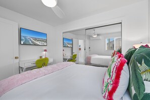 2 habitaciones, tabla de planchar con plancha, wifi y ropa de cama 