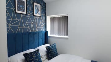 2 Schlafzimmer, Bügeleisen/Bügelbrett, kostenloses WLAN, Bettwäsche