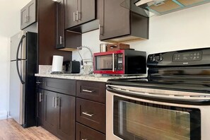 Microwave, oven, stovetop