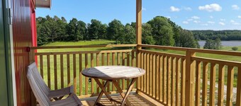 Farm apartment with lake view