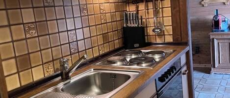 Horno, placa de cocina