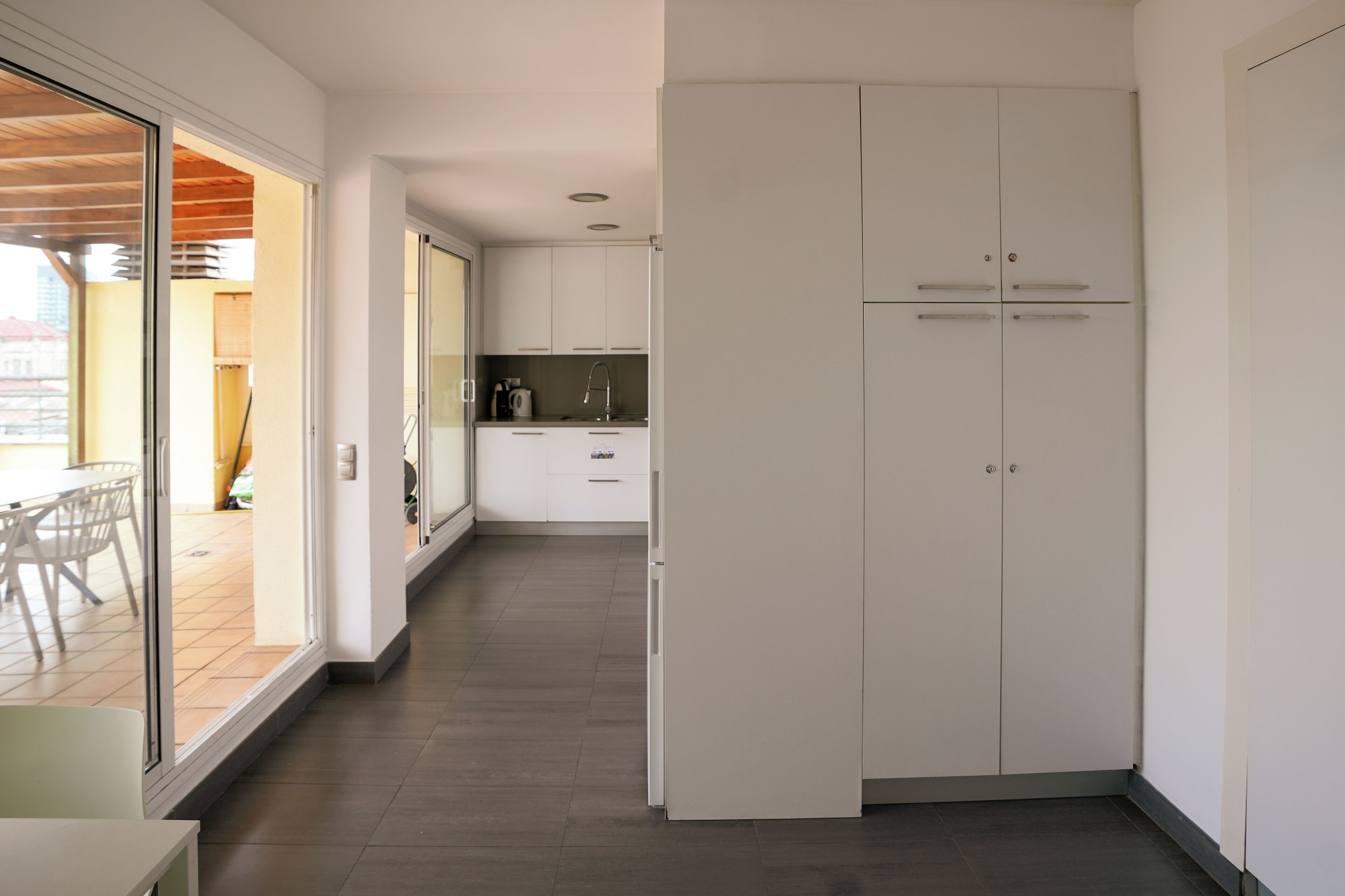 Apartamento (3 Bedrooms) | Cocina privada | Frigorífico, microondas, horno y lavavajillas