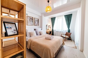 1 bedroom, desk, iron/ironing board, free WiFi