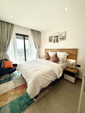 1 chambre, fer et planche à repasser, accès Internet, draps fournis
