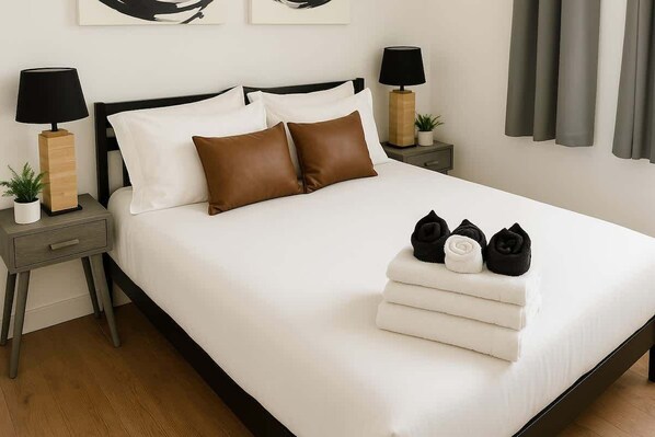 1 dormitorio, wifi, ropa de cama