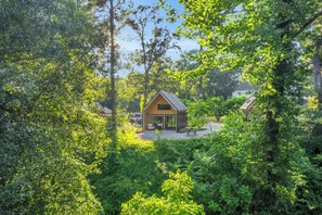 Exterior - Hot Tub! Riverfront Cabin Retreat - 6 Min to GLV (Easley)