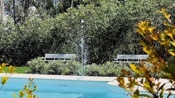 Piscina externa, piscina aquecida