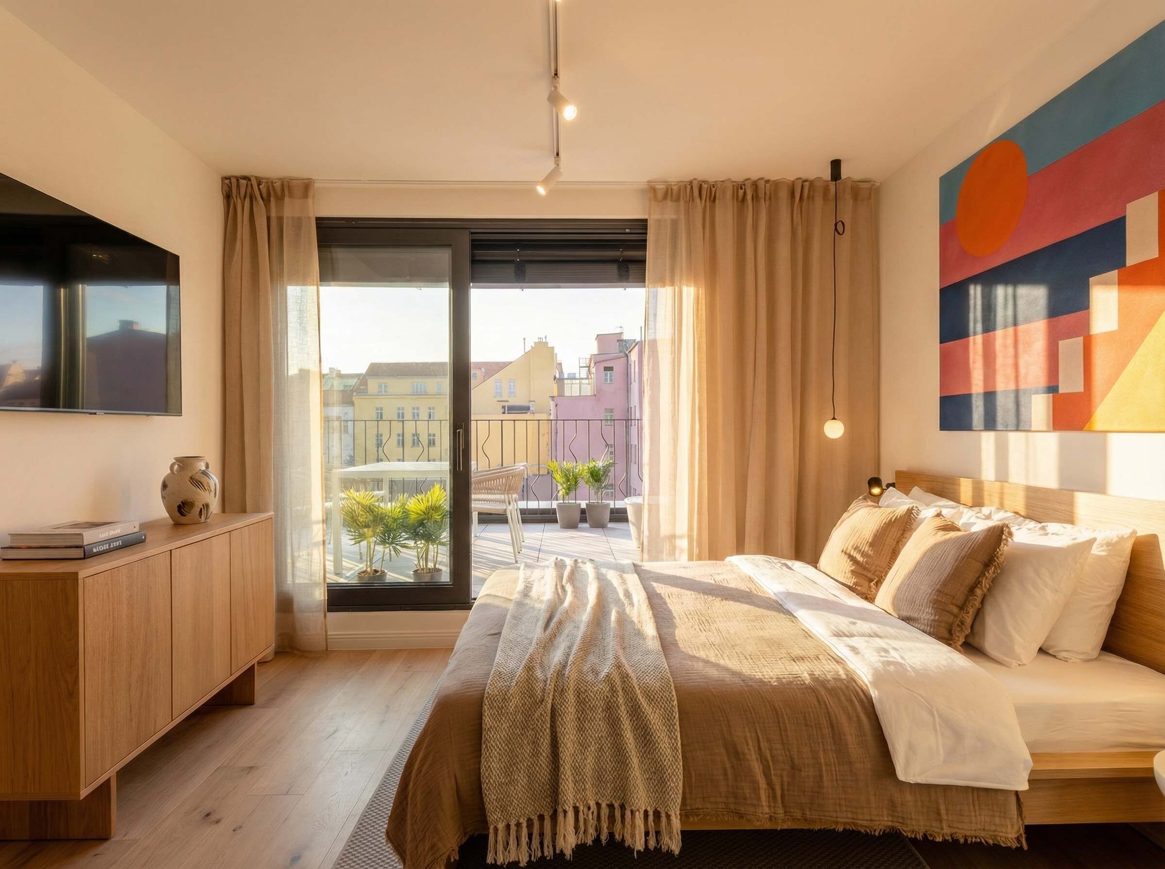 10 soverom, strykejern/-brett, wi-fi og sengetøy