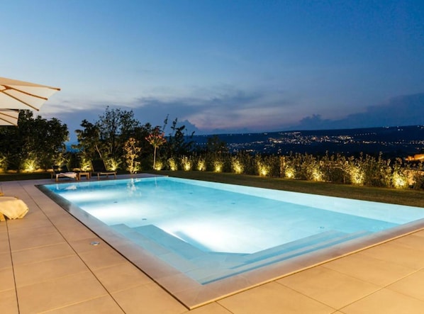 Piscine chauffée