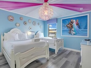 8 bedrooms, iron/ironing board, travel cot, WiFi