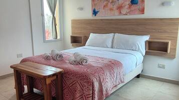 2 habitaciones, internet y ropa de cama