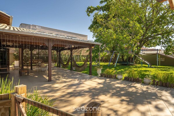 Overnatningsstedets område