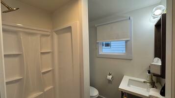 Towels, soap, toilet paper