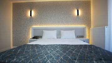 Standard Double Room, Balcony, City View | Iron/ironing board, free WiFi