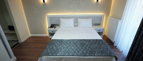 Standard Double Room, Balcony, City View | Iron/ironing board, free WiFi