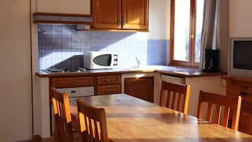 Een microgolfoven, een oven