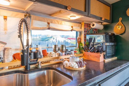 Judy`s Mule-Schoolie with Outdoor Movie Theatre