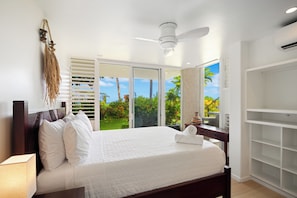 3 bedrooms, desk, travel cot, free WiFi - Anini Beachfront Paradise~HotTub~Game Room~AC (Kilauea)