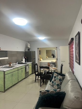 Interior. Studio 1 min. walk from the beach