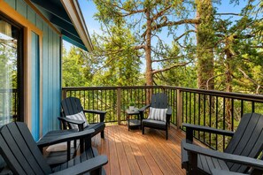 Terrace/patio - The Mountain House (Big Bear City)