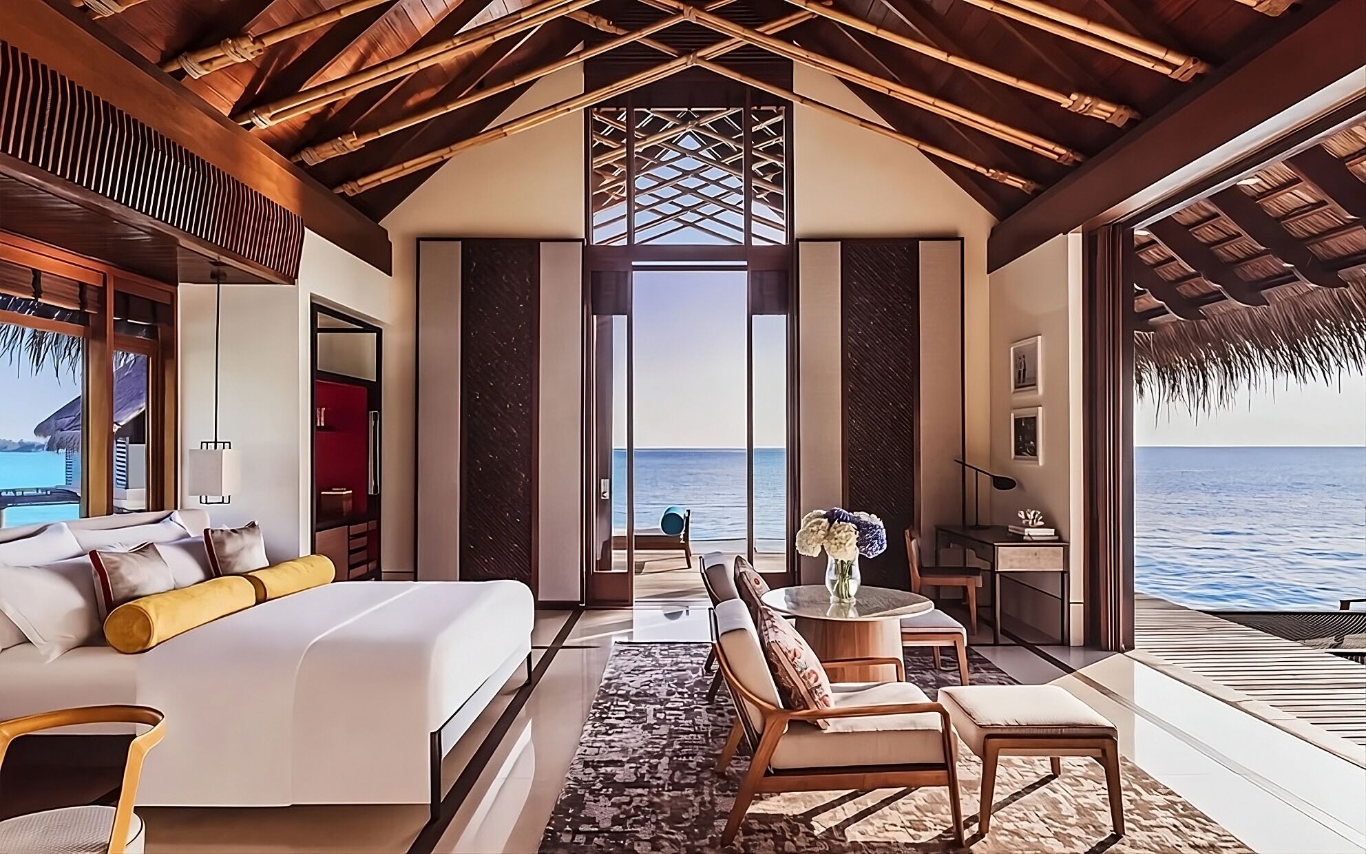One&only Reethi Rah, Water Villa King Bed, Private Beach, Balcony W/ Sea View! - Maldives