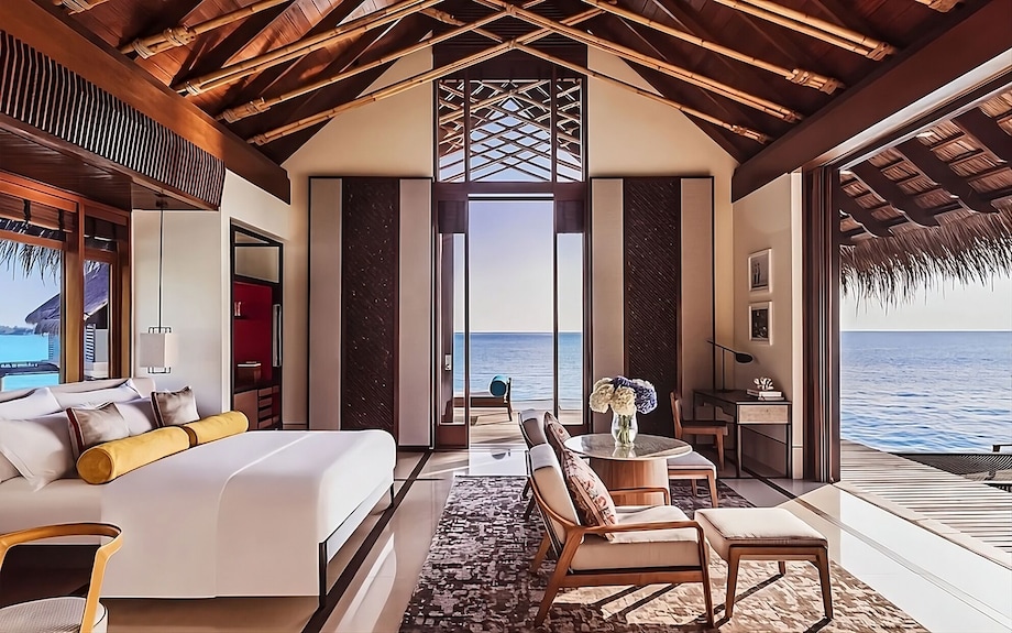 One&only Reethi Rah, Water Villa King Bed, Private Beach, Balcony W/ Sea View! - Maldives